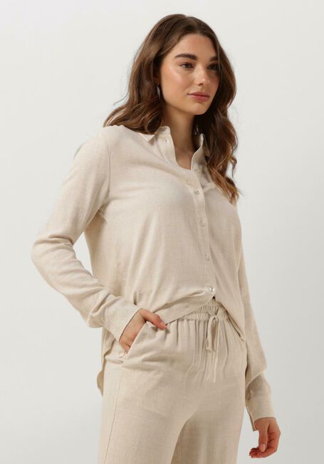 Beige SELECTED FEMME Blouses SLFVIVA LS SHIRT - large