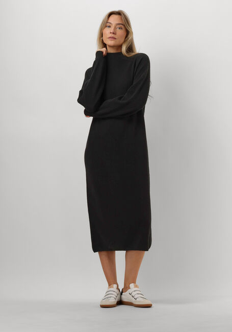 Zwarte DRYKORN Midi jurk ANTONA - large