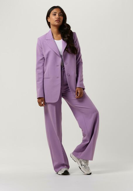 Paarse ACCESS Wijde broek W2-5084-364 - large