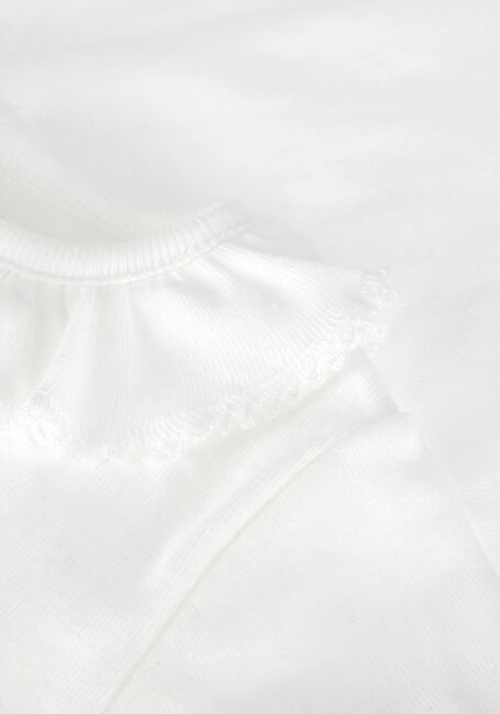 Witte PETIT BATEAU  BODY ML COLLERETTE - large