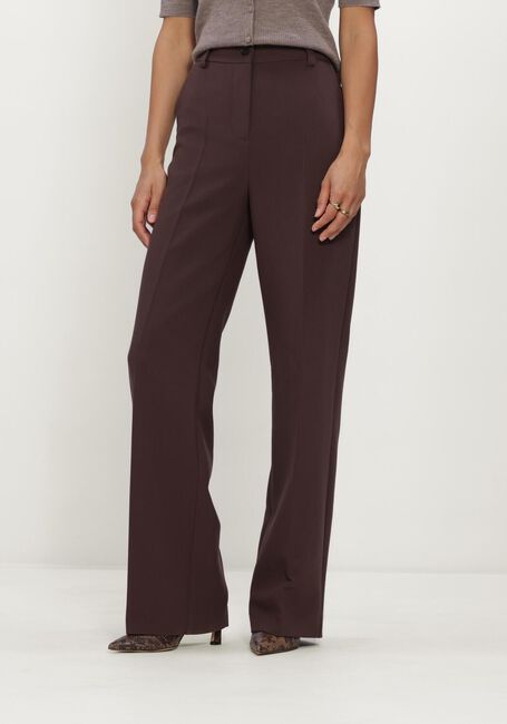 Bruine MODSTR&Ouml;M Wijde broek GALE PANTS - large