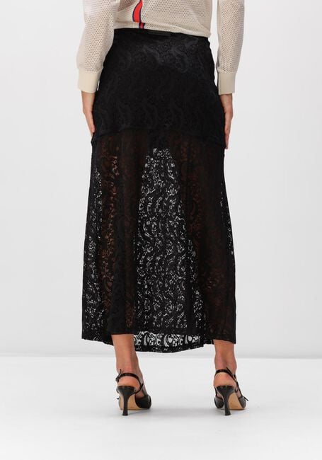 Zwarte HAUTE L'AMITI&Eacute; Maxirok SUMMER LACE SKIRT - large