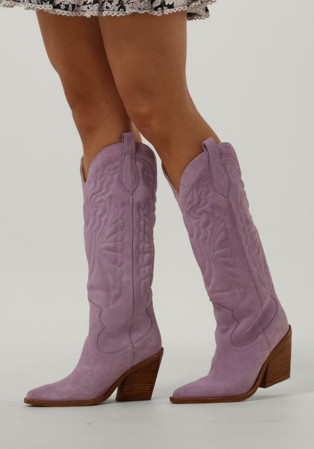 Paarse BRONX Cowboylaarzen NEW-KOLE 14177 - large