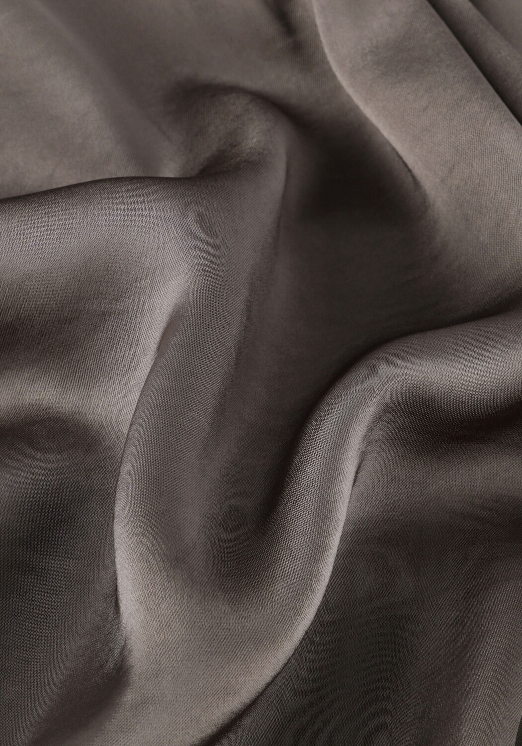 Grijze NEO NOIR Blouses ROSSLYN HEAVY SATEEN BLOUSE - large