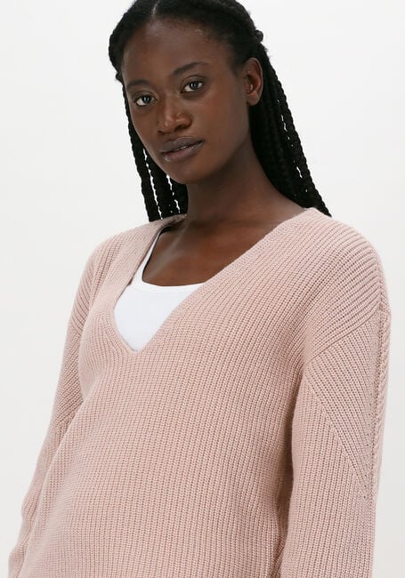 Roze ANOTHER LABEL Trui HEDDA KNITTED PULL - large