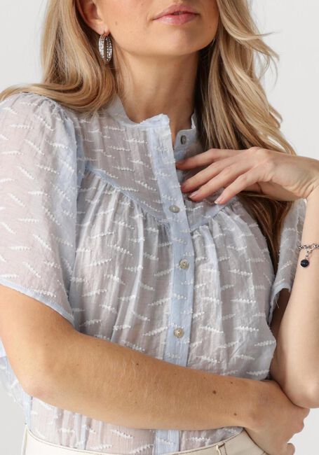 Lichtblauwe NUKUS Blouses BIANCA BLOUSE - large