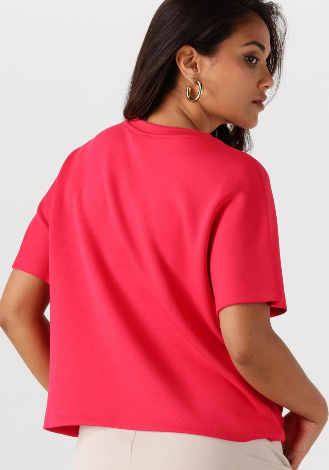 MSCH COPENHAGEN Dames Tops & T-shirts Mschharissa Ima Q Ss Sweatshirt Rood