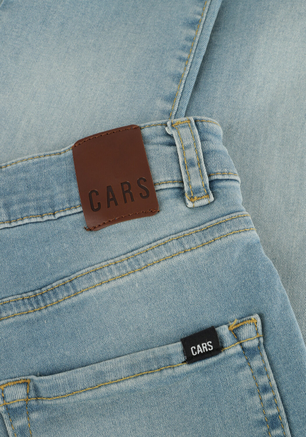 Lichtblauwe CARS JEANS Straight leg jeans BALBOA - large