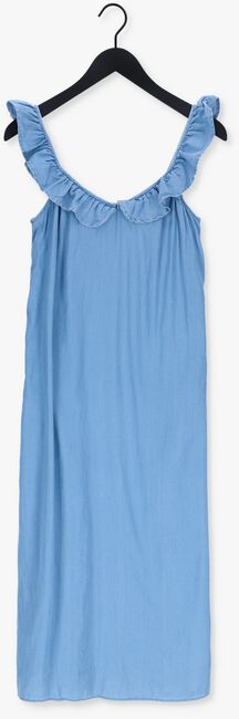 Blauwe OBJECT Midi jurk LUCILLE S/L DRESS - large