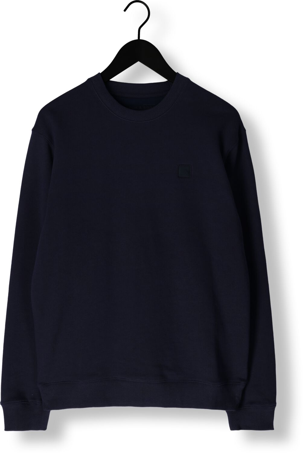 SCOTCH & SODA Heren Truien & Vesten Core Logo Sweatshirt Donkerblauw