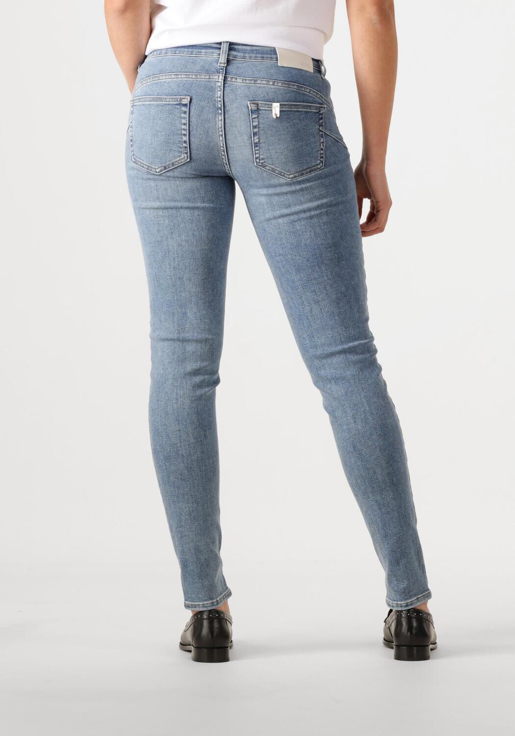 LIU JO Dames Jeans B.up Fabulous Reg.w. Blauw