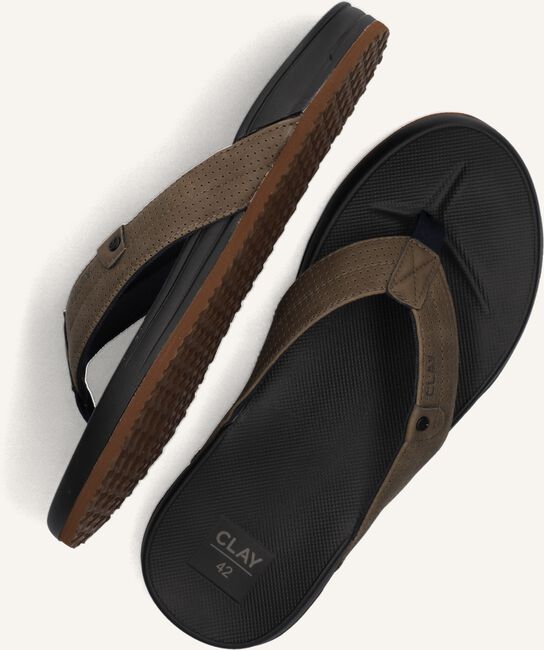 Groene CLAY Slippers CLAY004 Groene CLAY Slippers CLAY004 - large