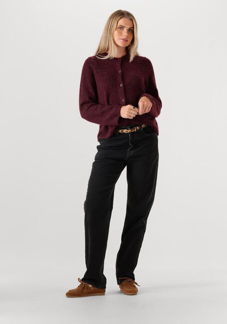 Bordeaux SELECTED FEMME Vest SLFLULU NEW LS KNIT CARDIGAN - large