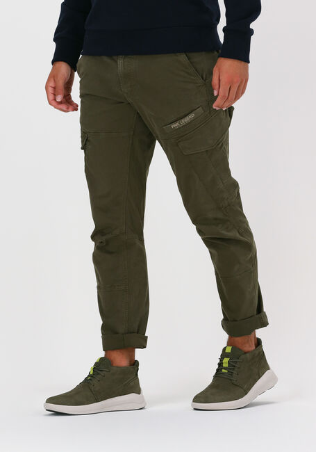 Donkergroene PME LEGEND Cargobroeken CARGO PANTS STRETCH TWILL - large