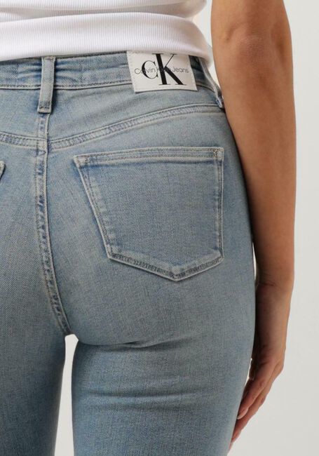 Blauwe CALVIN KLEIN Skinny jeans HIGH RISE SKINNY - large