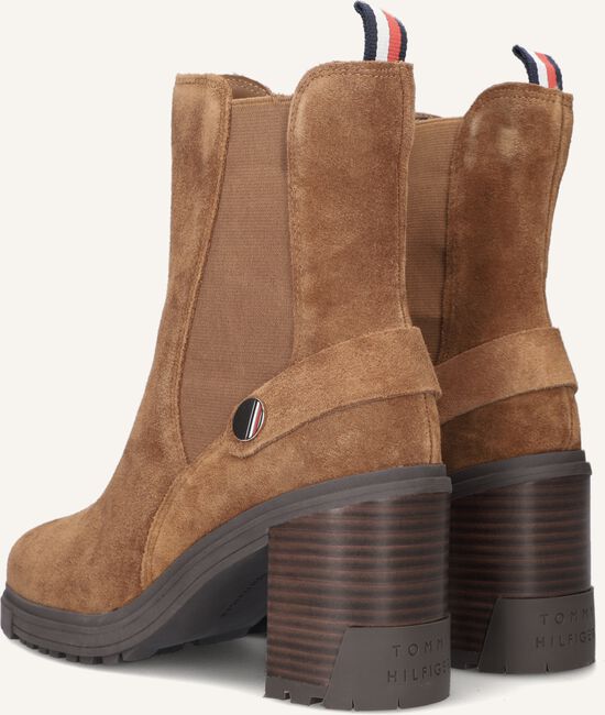 Bruine TOMMY HILFIGER Enkellaarsjes OUTDOOR HIGH HEEL BOOT Bruine TOMMY HILFIGER Enkellaarsjes OUTDOOR HIGH HEEL BOOT - large