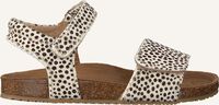 Witte CLIC! Platte sandalen CL-GRASS - medium