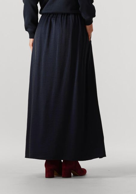 Donkerblauwe JANSEN AMSTERDAM Maxirok DAHLIA ROK WS 694 LONG - large