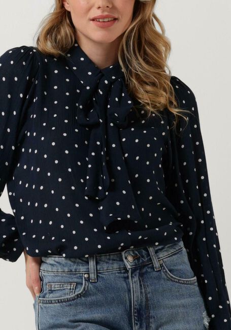 Donkerblauwe LOLLYS LAUNDRY Blouses ELLIE SHIRT - large