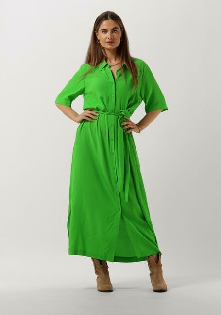 Groene MODSTRÖM Maxi jurk CASH LONG DRESS - large