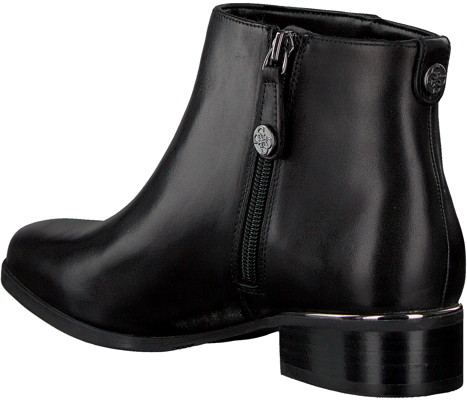Zwarte GUESS Enkellaarsjes VERNETA/STIVALETTO | Omoda