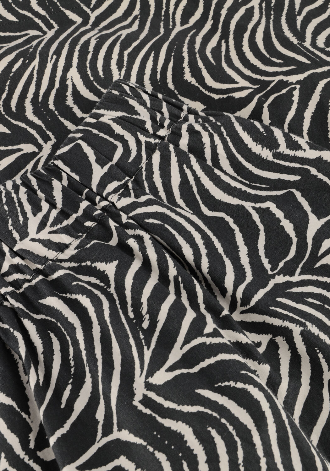 Zwarte NEO NOIR Midirok YARA ZEBRA LONG SKIRT - large