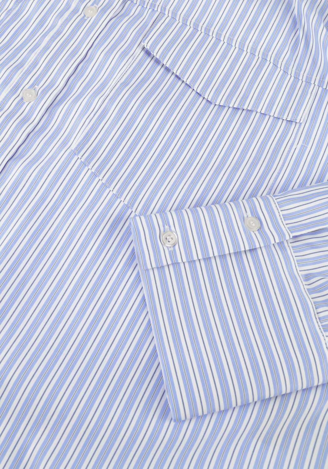 Lichtblauwe OMODA ATELIER Blouses X MODEROSA - FRAME - large