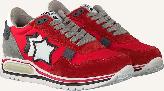 Rode ATLANTIC STARS Lage sneakers SHAKA Rode ATLANTIC STARS Lage sneakers SHAKA - large