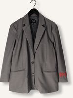 Grijze ALIX THE LABEL Blazer LADIES WOVEN CLEAN BLAZER Grijze ALIX THE LABEL Blazer LADIES WOVEN CLEAN BLAZER - medium