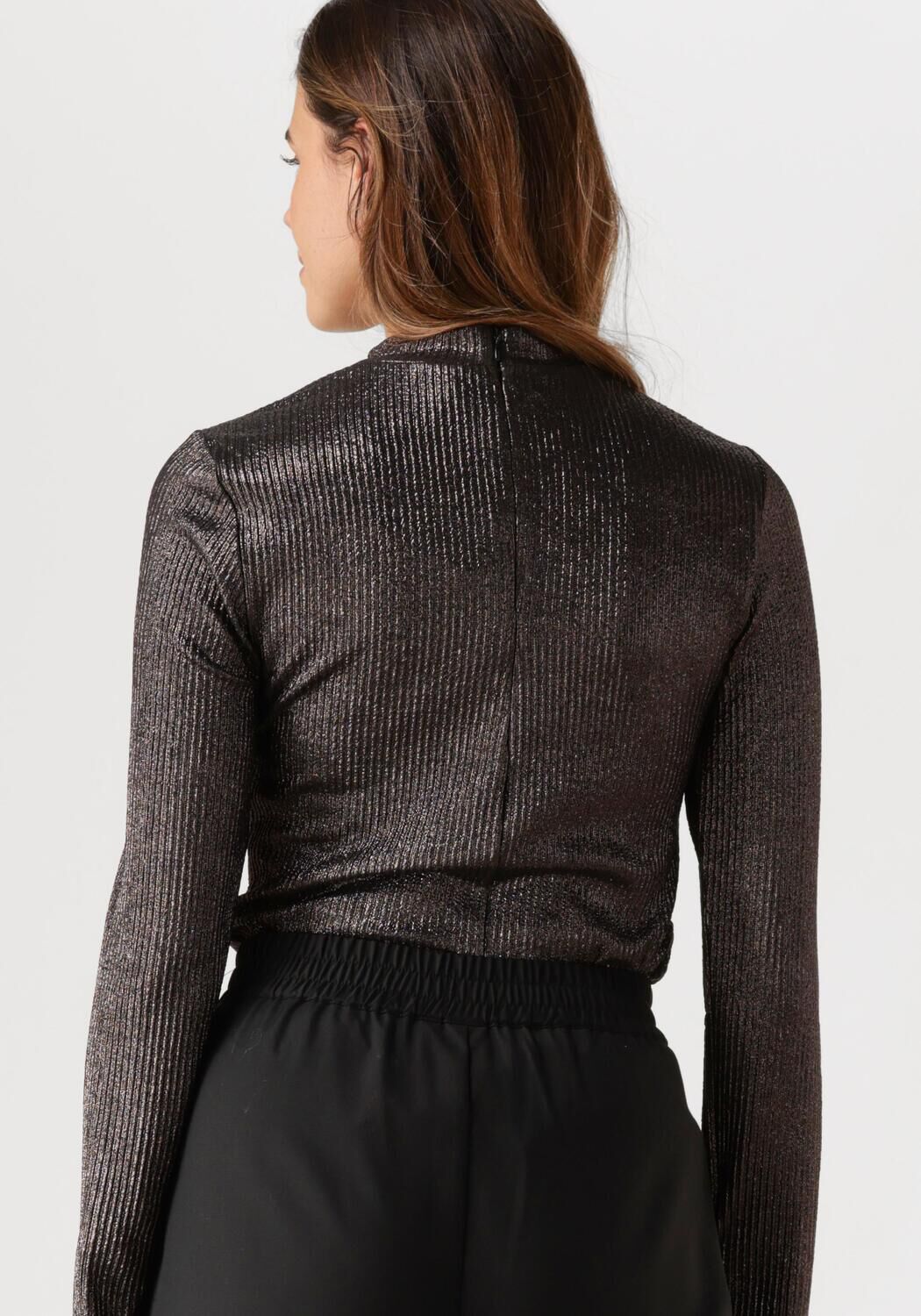 Y.A.S. Dames Tops & T-shirts Yasfusiana Ls Top Zwart