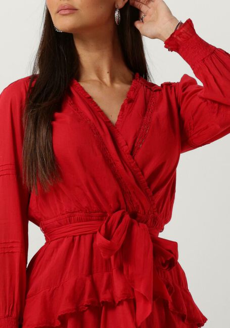Rode NEO NOIR Mini jurk ADA S VOILE DRESS - large