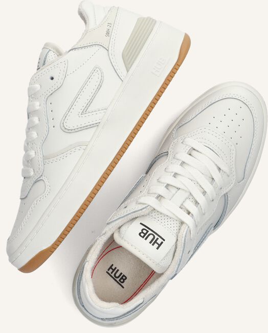 Witte HUB Lage sneakers SMASH Witte HUB Lage sneakers SMASH - large