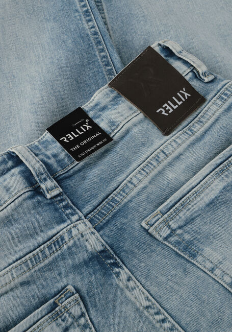 Blauwe RELLIX Straight leg jeans 2616 STRAIGHT WIDE FIT JEANS - large
