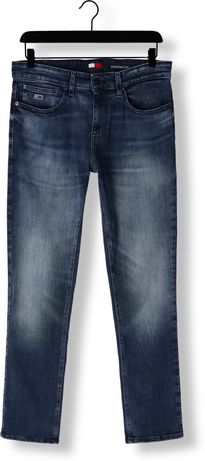 TOMMY JEANS Heren Jeans Scanton Slim Ai1262 Donkerblauw