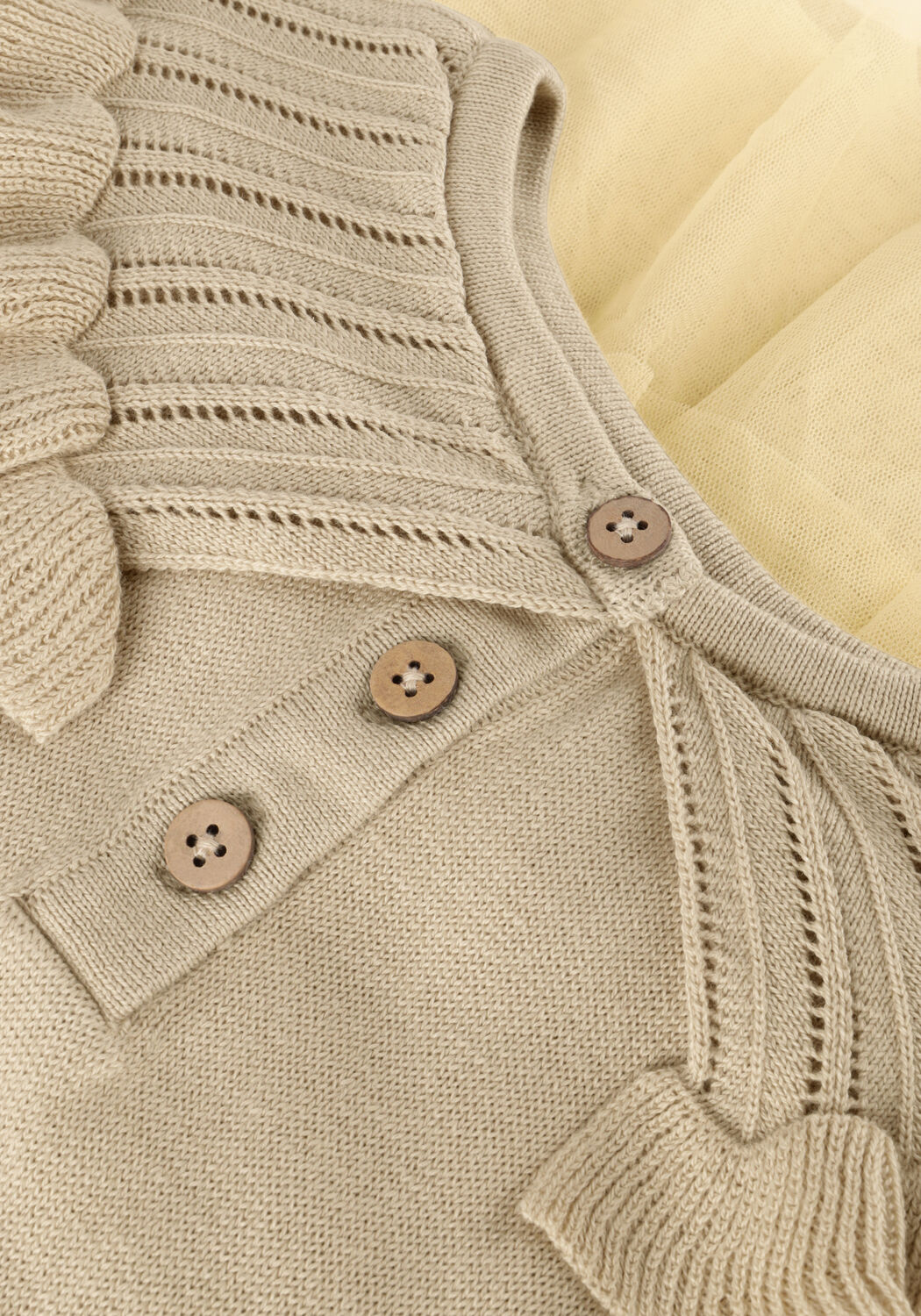 Zand BAJE STUDIO Midi jurk NOOSA - large