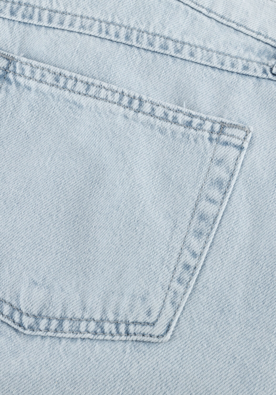 Lichtblauwe BY-BAR Shorts ELISA DENIM SHORT - large