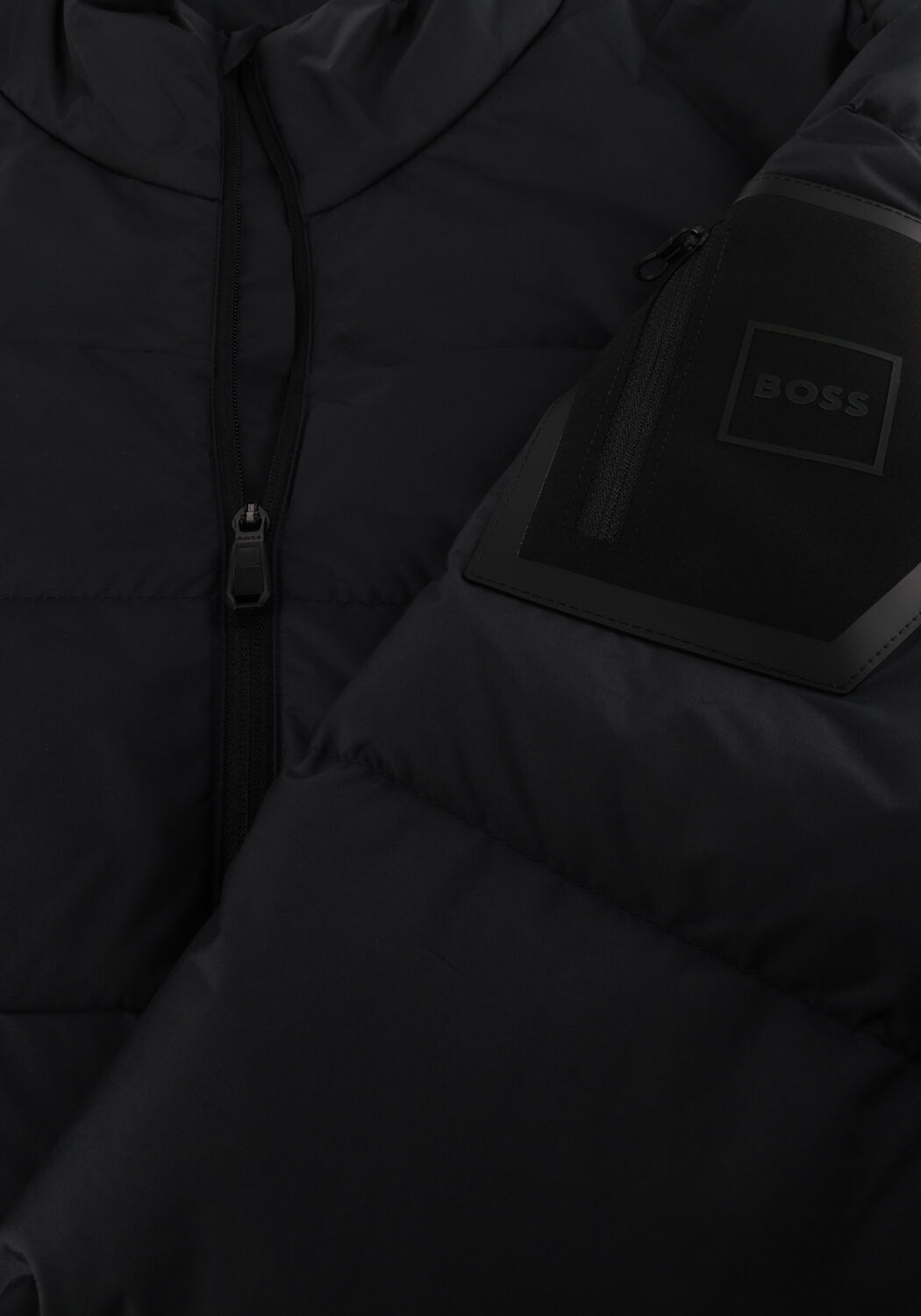 Donkerblauwe BOSS GREEN Gewatteerde jas OW_URBANEX PUFFER - large