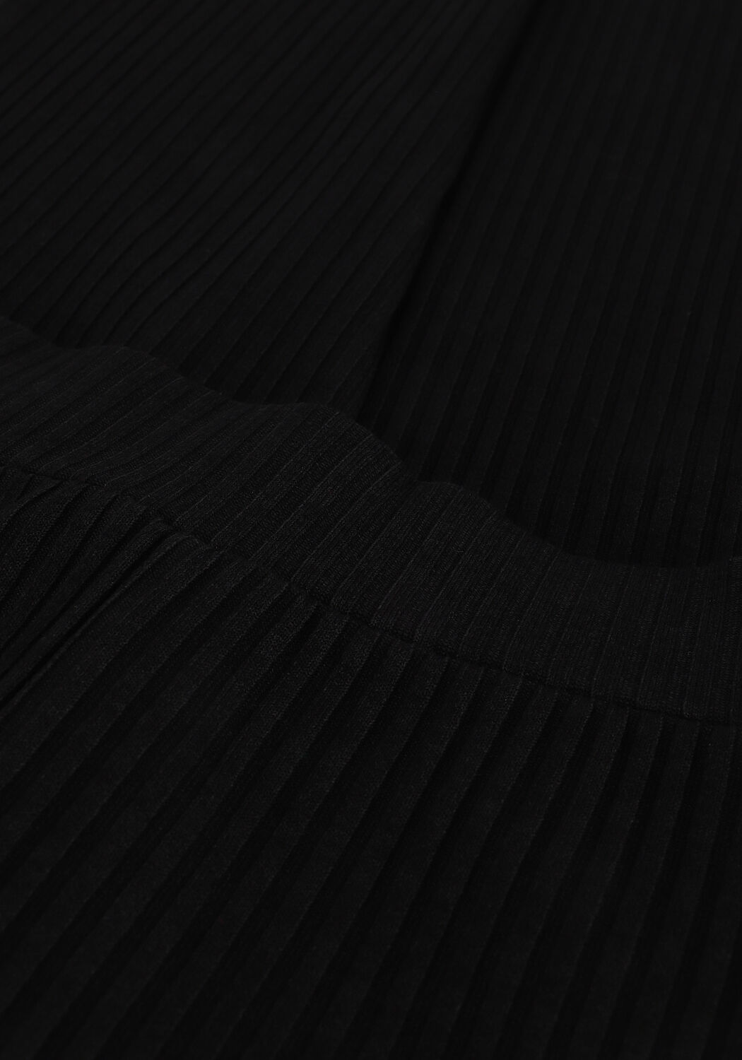 Zwarte ALIX THE LABEL Legging LADIES KNITTED RIB LEGGING - large