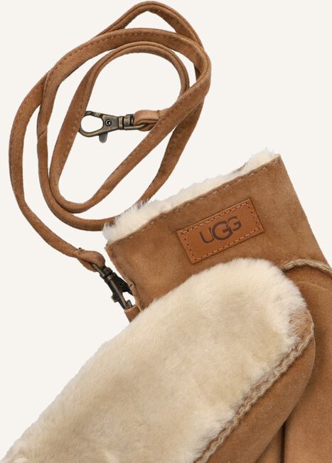 Cognac UGG Handschoenen EXPOSED SHEEPSKIN MITTEN Cognac UGG Handschoenen EXPOSED SHEEPSKIN MITTEN - large