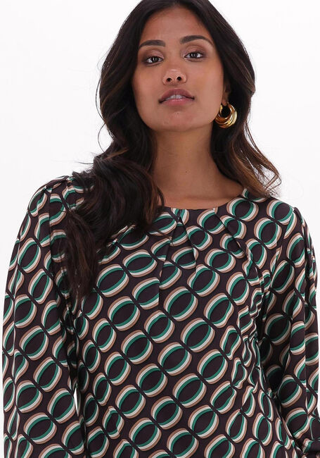 Multi ANA ALCAZAR Mini jurk DRESS BALLONSLEEVES NO BELT ÖKO-TEX 100 - large