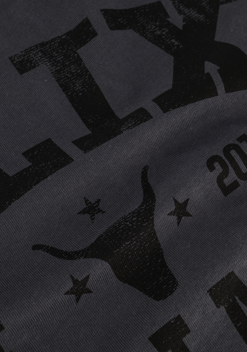 Grijze ALIX THE LABEL T-shirt LADIES KNITTED ALIX T-SHIRT - large