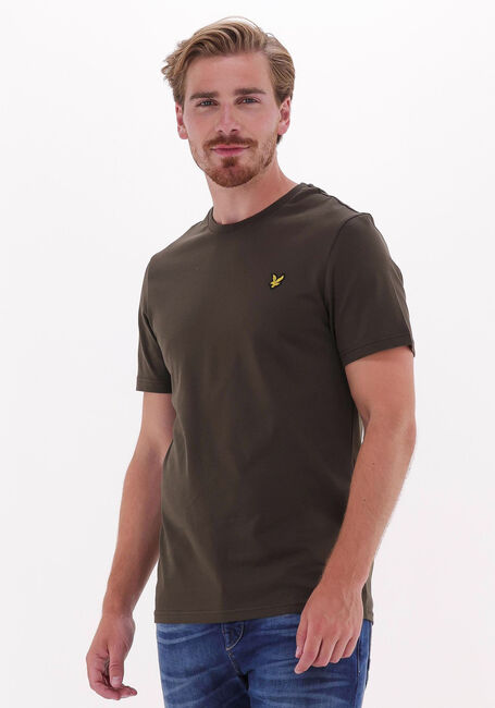 Olijf LYLE & SCOTT T-shirt PLAIN T-SHIRT - large