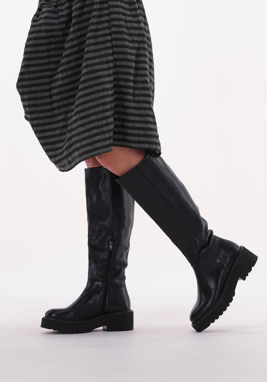 Zwarte VIA VAI Hoge laarzen BOBBI - large