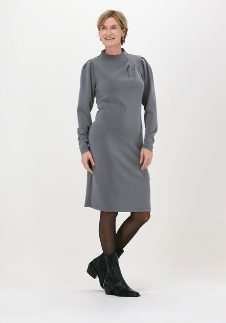 Grijze BRUUNS BAZAAR Midi jurk IRIT WARREN - large