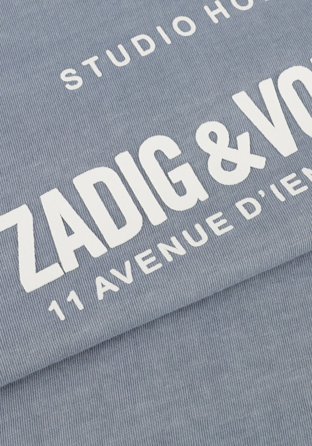 Blauwe ZADIG & VOLTAIRE T-shirt X60372 - large