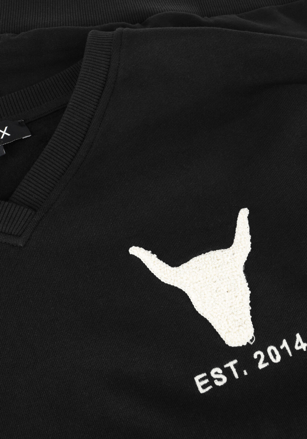 Zwarte ALIX THE LABEL Trui LADIES KNITTED THE LABEL SWEATER - large