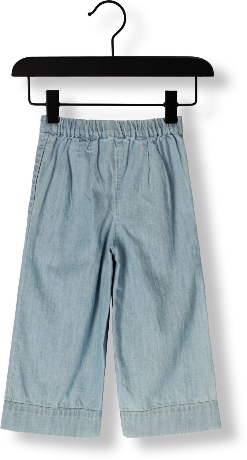 YOUR WISHES Meisjes Jeans Slub Denim Wide Leg Pants Lichtblauw