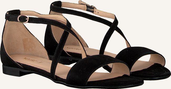 Zwarte NOTRE-V Platte sandalen 051-970 Zwarte NOTRE-V Platte sandalen 051-970 - large