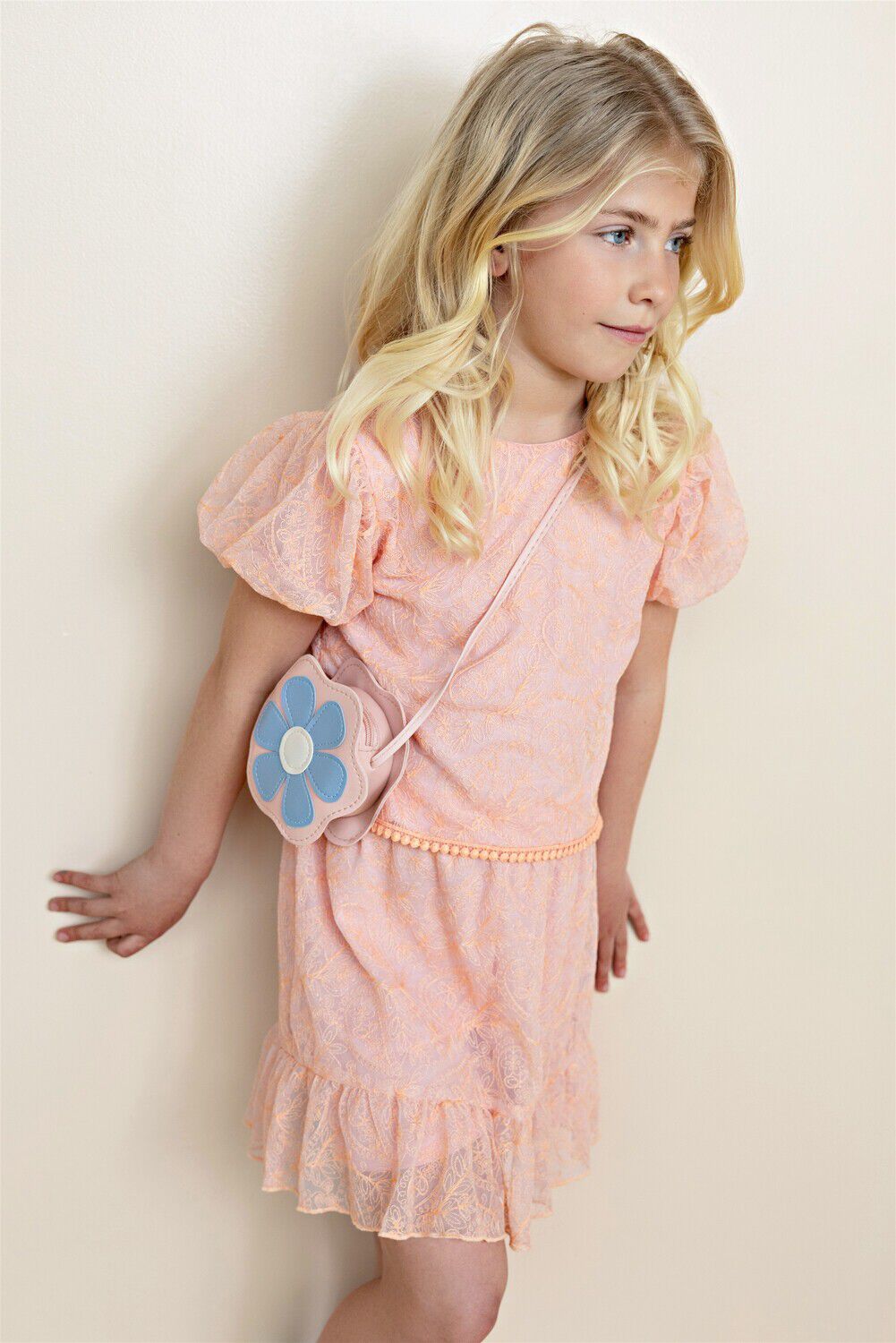 Perzik NONO Top TESSY MESH TOP - large