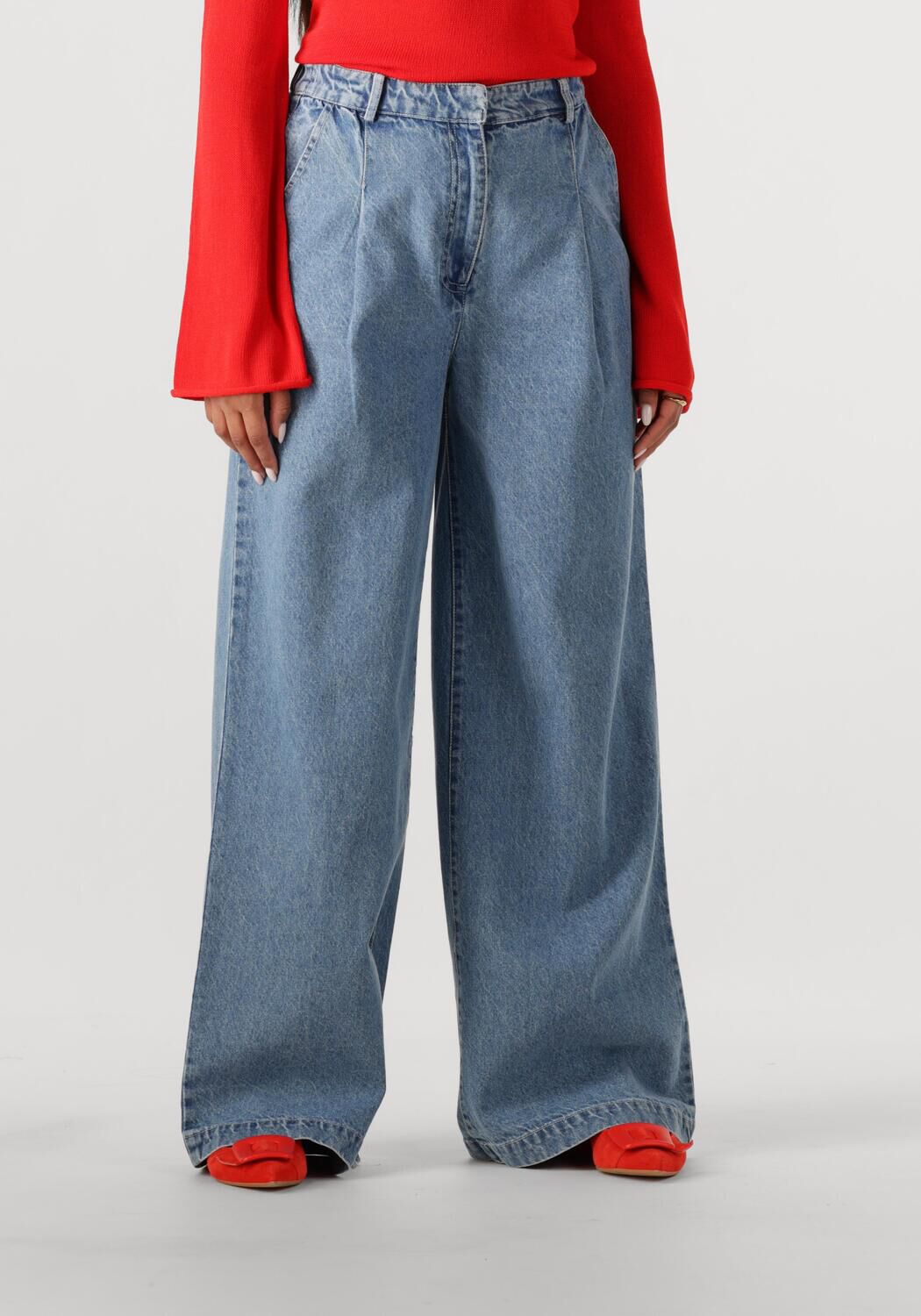 MODSTRÖM Modström Dames Jeans Minnimd Pants Blauw